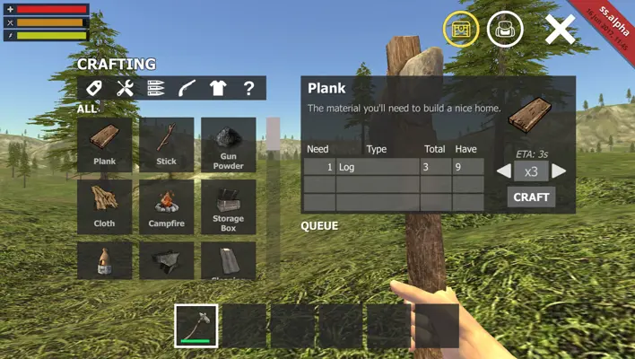 Survival Simulator android App screenshot 2